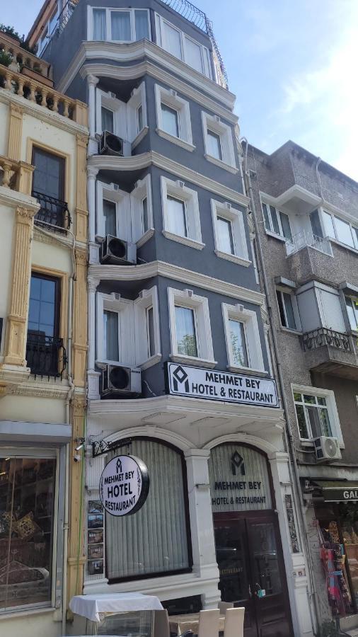 Mehmet Bey Hotel Estambul Exterior foto